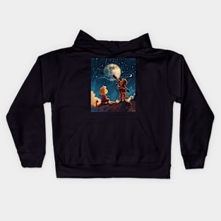 Snow Goons and Other Hobbes-ian Creatures Kids Hoodie